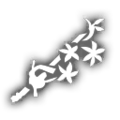 Class weapon icon with a saffronia-themed sword
