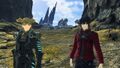 Zeon and Noah in front of Everblight Plain