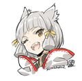 Illustration of Nia by Masatsugu Saito from his Twitter.